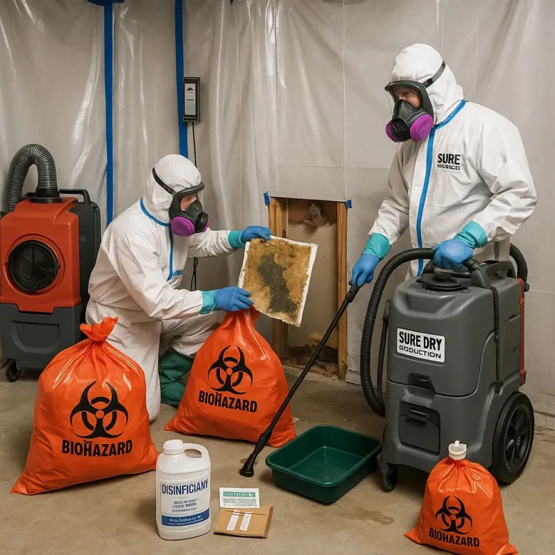 Contaminated Water Handling Protocols process in Norton, OH