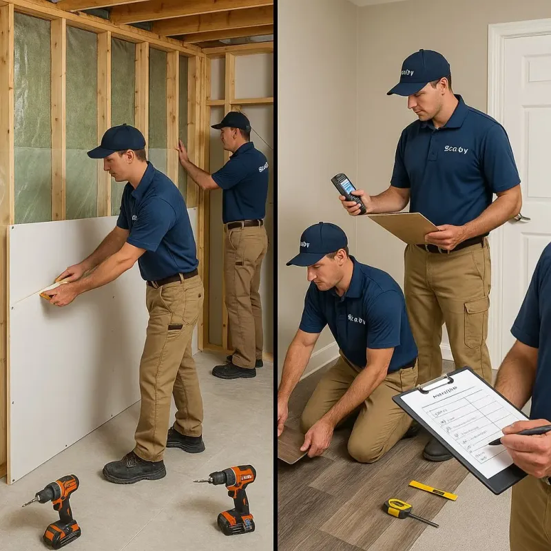 Repairs and Reconstruction process in Norton, OH